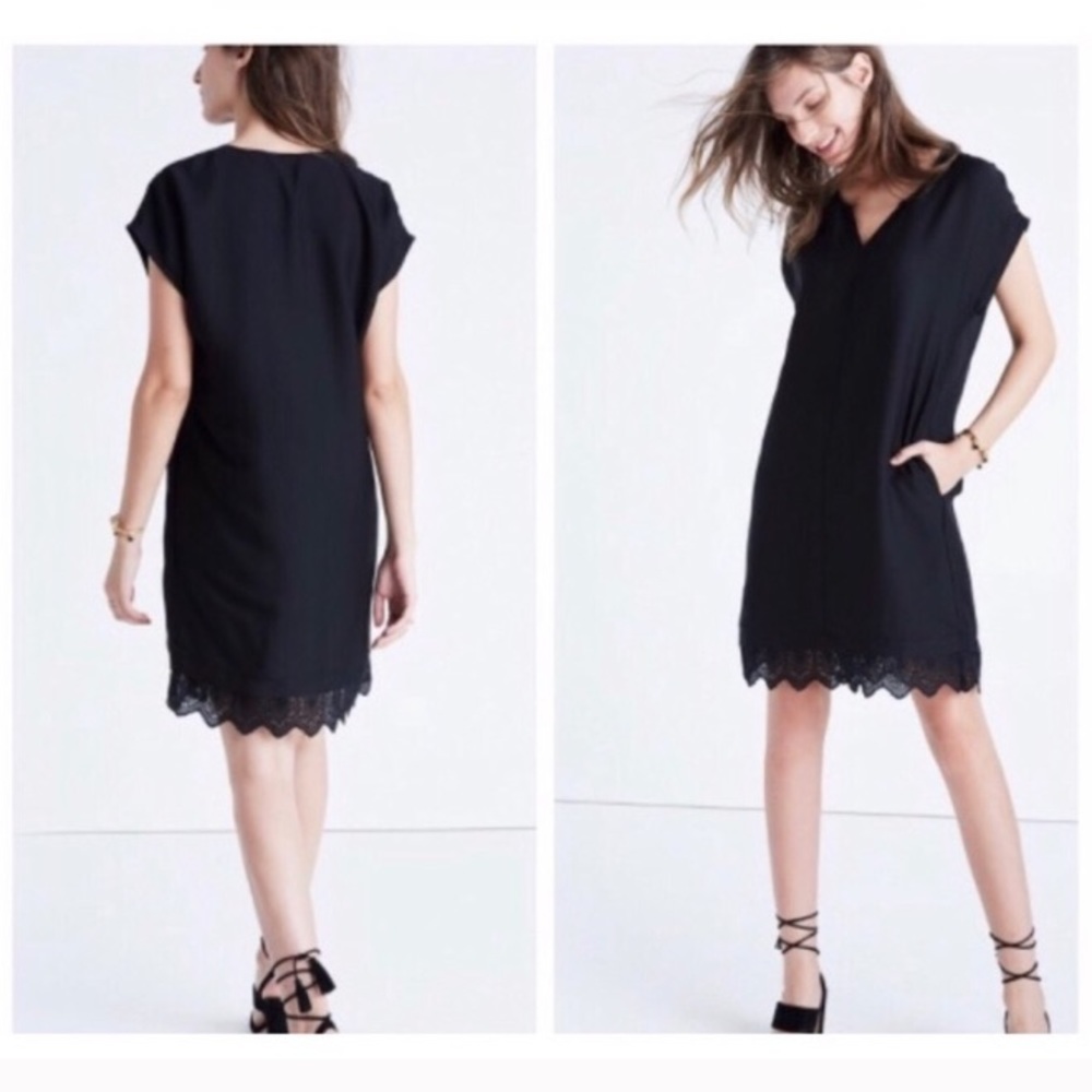 Madewell Caitlyn Embroidered Dress • Size XS • EUC